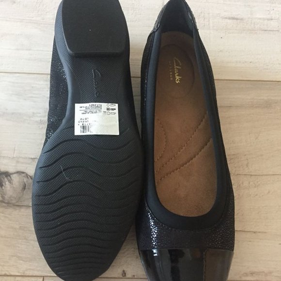 Clarks Juliet Monte Leather Slip-On Shoes Size 7 - Picture 3 of 5